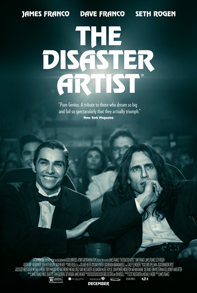 The Disaster Artist proves anyone can make a movie. Whether that movie deserves to be made is up for debate. - A24 Films