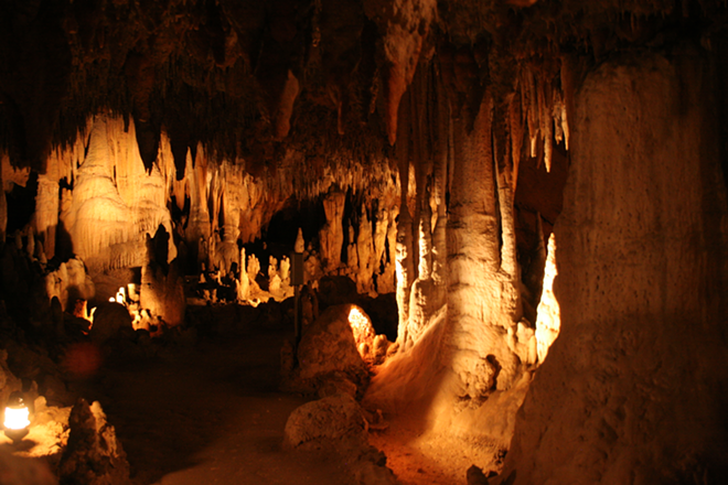 Who knew Florida had caves? We're like Kentucky, but with beach bars and better sunsets. - Cathy Salustri