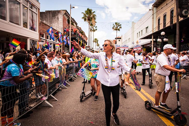 Then candidate Jane Castor at Tampa Pride 2019. - Nick Cardello