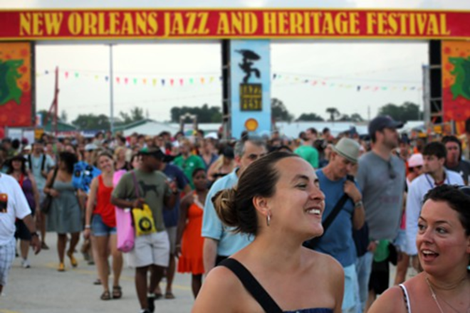 The New Orleans Jazz and Heritage Festival - photo by Joe Frisbie