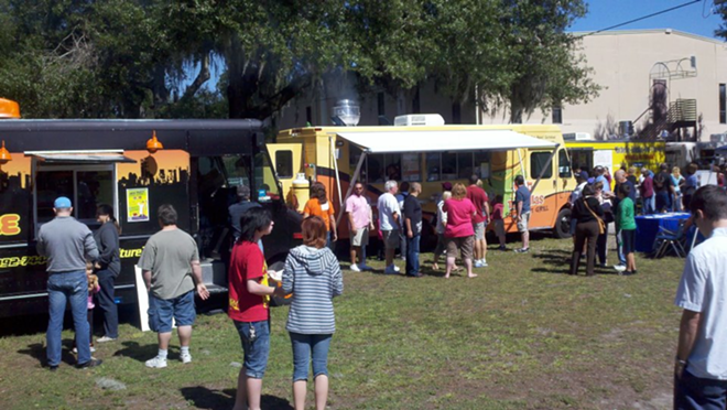 Food Truck Rally parks at Ybor Saturday Market - Tasting Tampa