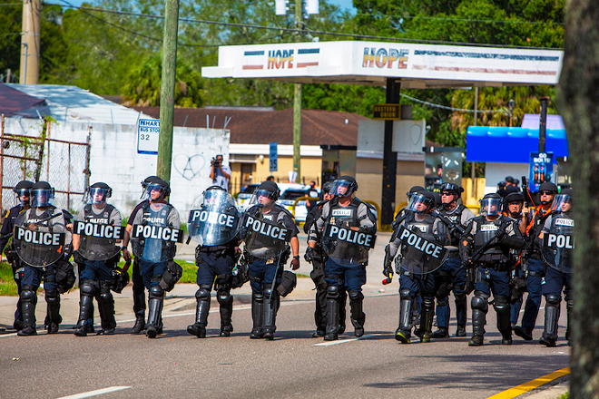 A pro-police ‘Back the Blue’ rally is happening in Tampa this weekend