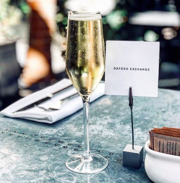 Oxford Exchange will open a new champagne bar this fall