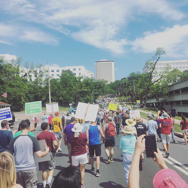 Tallahassee had a Women's March in 2017, too — but it was WUSF's coverage of the St. Pete March that brought home Florida honors. - MACGUYS VIA WIKIMEDIA COMMONS/CC 2.0