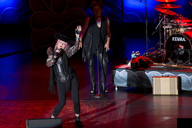 Concert review: Cyndi Lauper shows her true colors at Ruth Eckerd Hall