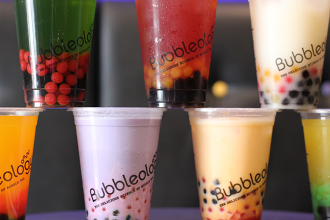 The London-based Bubbleology crafts milk, fruit and build-your-own teas. - Bubbleology