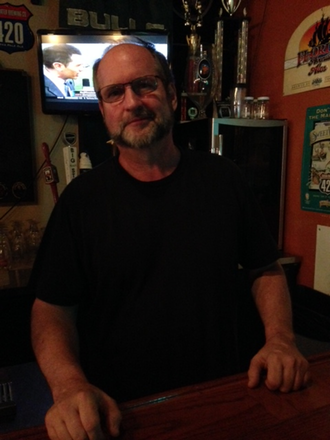 The tavern's co-owner Bob Wareham. - Sydney Mayner