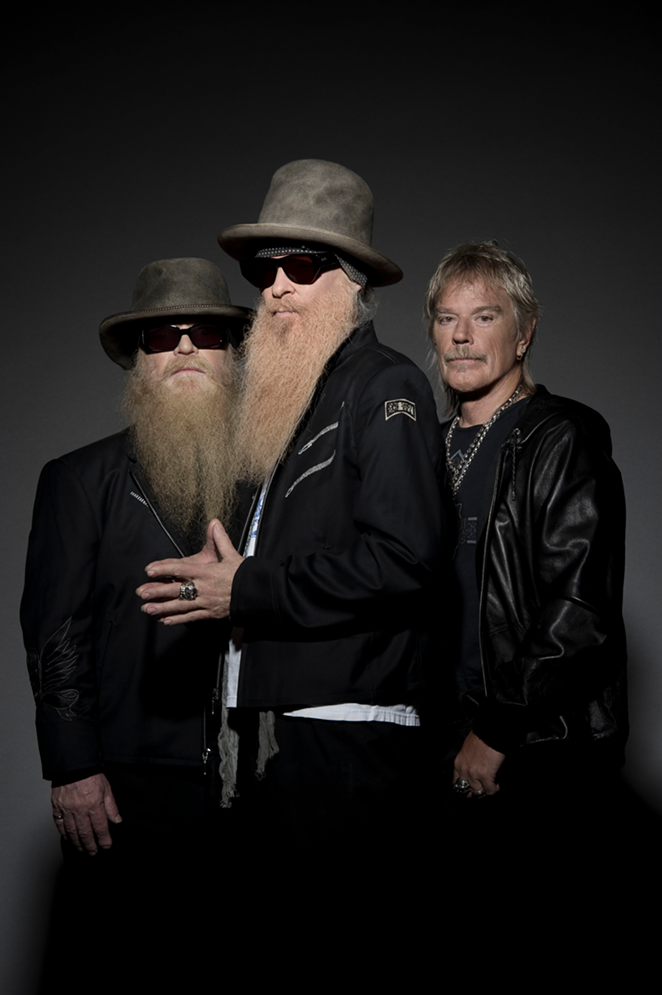 ZZ Top, which plaus Seminole Hard Rock Event Center in Tampa, Florida on Nov. 7, 2021. - Press Photo c/o Bitner Group