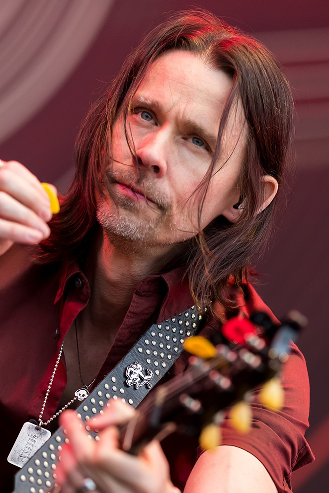 Myles Kennedy, who plays Floridian Social Club in St. Petersburg, Florida on Sept. 7, 2021. - Sven Mandel, CC BY 4.0 , via Wikimedia Commons
