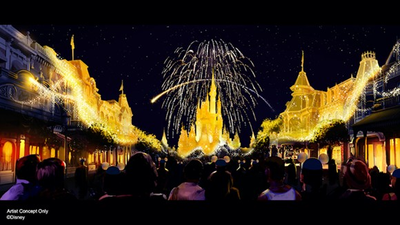 Walt Disney World shares details of 50th anniversary celebration including new fireworks shows - PHOTO VIA DISNEY