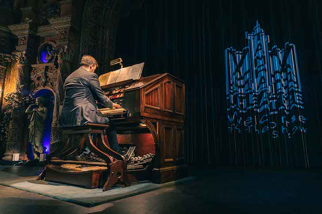 Dr. Stephen Ball will play the Tampa Theatre's mighty Wurlitzer for two silent films during the venue's Summer Movie Classics series running June 4-Sept. 2, 2021. - Javi Ortiz