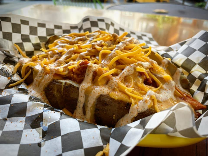 The Half Baked Potato has officially opened in St. Petersburg