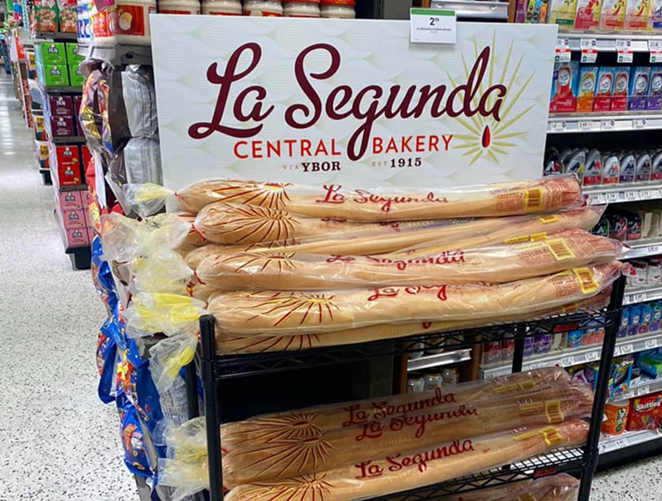 You can now get La Segunda’s Cuban bread at Publix