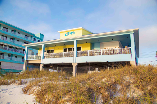 Caddy’s on Madeira Beach officially opened today, just in time for spring break