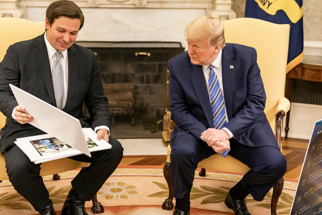 'I would certainly consider Ron': Trump said Florida Gov. DeSantis is a potential running mate in 2024