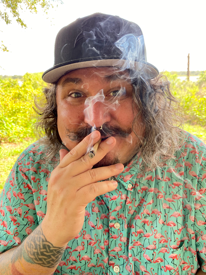 On his first trip to a dispensary Tampa comedian Steve Miller was overwhelmed by all the choices and 'felt like Augustus Gloop walking into Wonka’s factory.' - Jennifer Seifried