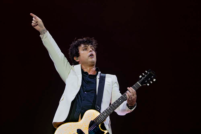 Green Day plays Hella Mega Tour at TIAA Bank Field in Jacksonville, Florida on July 31, 2021. - JOSH BRADLEY