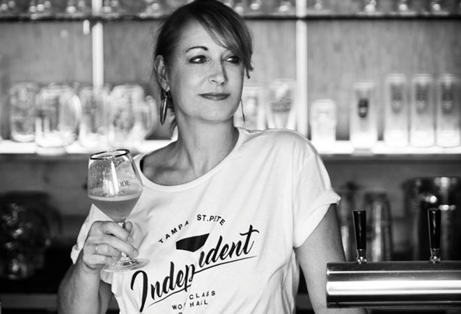 Veronica Danko, owner of Independent Bar & Café - Photo by Mark Wemple