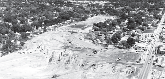 Tampa interstate construction in 1958. - C/O JOSH FRANK
