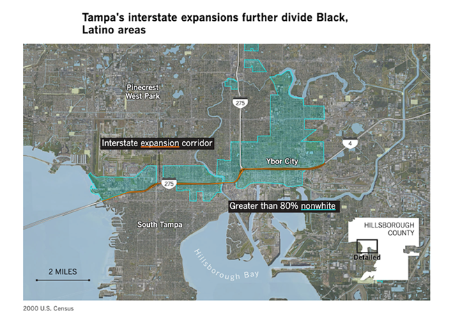 New report highlights how Tampa Bay interstates have harmed communities of color