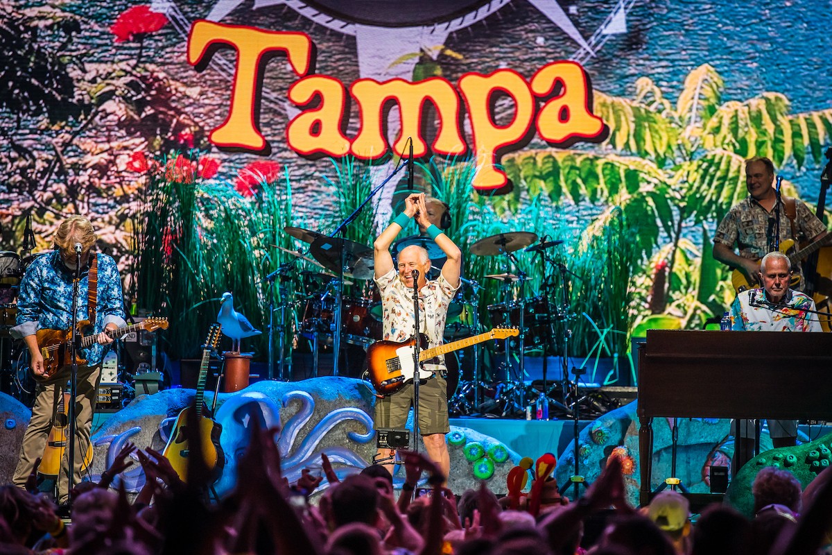 Photos of Jimmy Buffett finally playing Tampa’s Amalie Arena