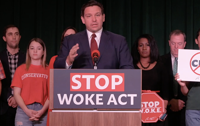 Florida Gov. Ron DeSantis wants to allow parents to sue schools over Critical Race Theory
