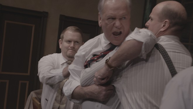 Juror no. 3, Jim Wicker, in Stageworks’ ‘12 Angry Men.’ - Stageworks Tampa