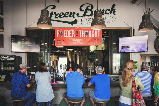 Green Bench Brewing Co. in St. Petersburg, Florida - PHOTO VIA CITYOFSTPETE/FLICKR