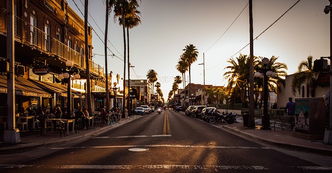 Ybor City at dusk. - Michael M. Sinclair