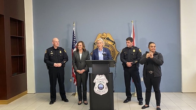 Jane Castor announces Mary O'Connor as her police chief pick in February. - City of Tampa/Twitter