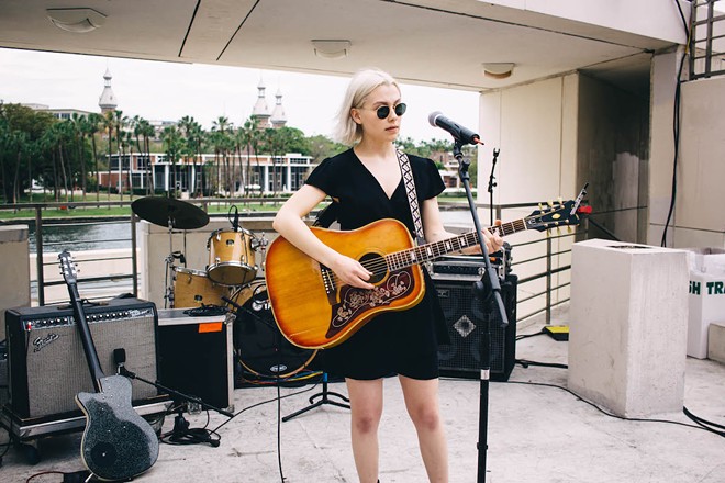 Phoebe Bridgers at Gasparilla Music Festival in Tampa, Florida on March 14, 2017. - ANTHONY MARTINO C/O GASPARILLA MUSIC FESTIVAL