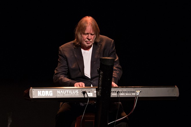Rick Wakeman plays Bilheimer Capitol Theatre in Clearwater, Florida on March 8, 2022. - PHOTO BY CAESAR CARBAJAL