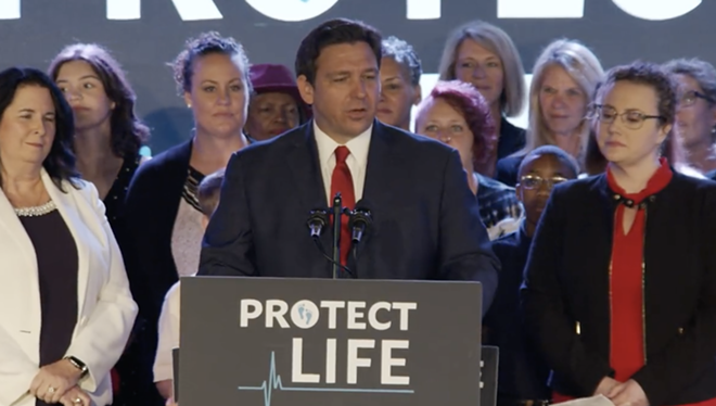 Florida Gov. DeSantis signs 15-week abortion ban with no exception for rape or incest