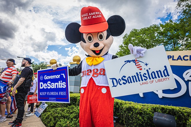 'Nothing short of extortion': Dems rip Florida GOP for Disney World drama