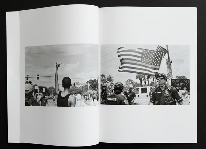 A spread from George Goldberg's 'Protest Book.' - PHOTO C/O GEORGE GOLDBERG
