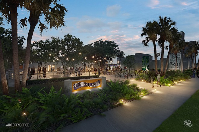 Tampa's Crab Devil plans to put its awarded grant money toward new outdoor awnings, as well as landscaping and hardscaping across the campus. - PHOTO C/O BKN CREATIVE