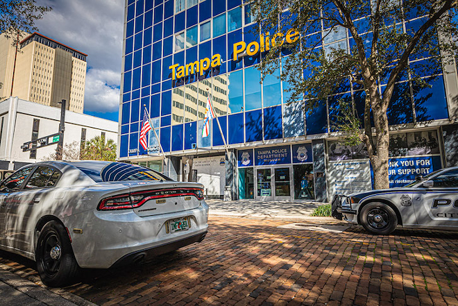 Tampa Police Department Headquarters. - PHOTO BY DAVE DECKER