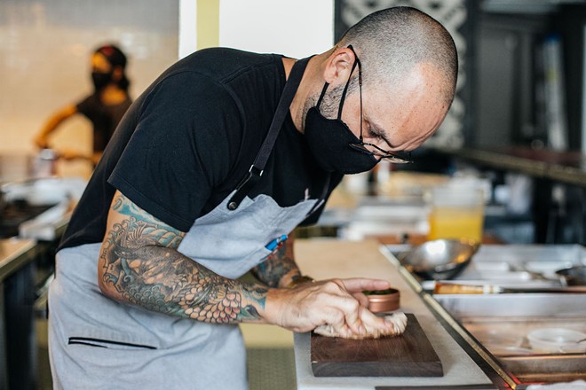 Proper House Group co-counder told Creative Loafing Tampa Bay, 'If we don't get a Michelin star, we are not going to remodel our restaurant. Hire or fire our staff. That's not how we operate.' - Photo by Skyler June Pursifull c/o Proper House Group