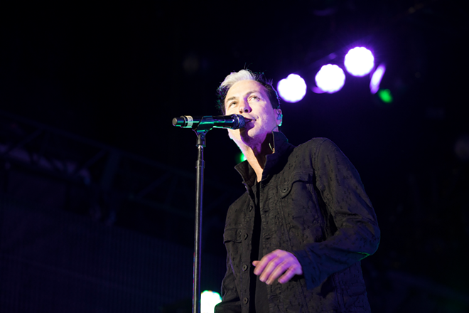 Fitz and the Tantrums plays the NHL All-Star Friday free concert at Curtis Hixon Park in Tampa, Florida on January 26, 2018. - Nicole Abbett