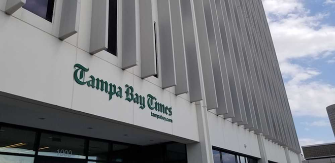 The Tampa Bay Times building in Tampa, Florida. - Photo by Ray Roa