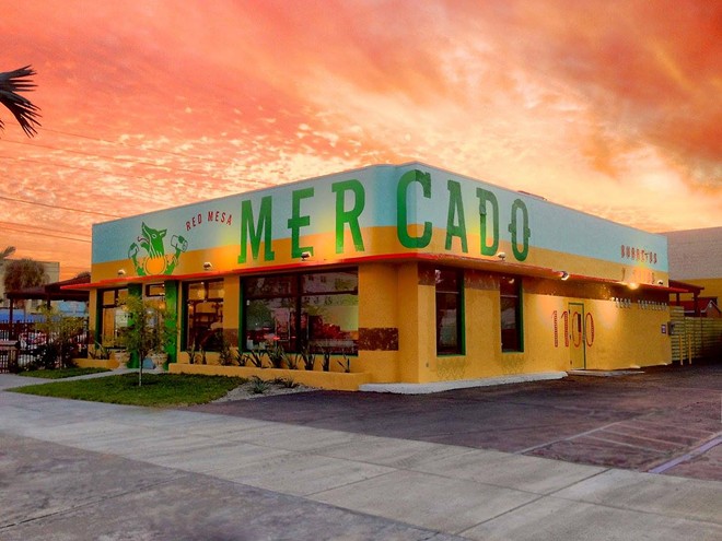 Red Mesa Mercado first opened at 1100 1st Ave. N next to Green Bench Brewing Co., where it's served drive-by style Mexi-Cali cuisine since 2014. - Photo via redmesamercado1/Facebook