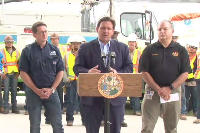 Florida Gov. DeSantis say 'millions' expected to lose power during Hurricane Ian
