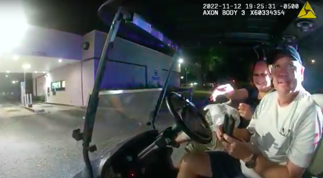Body cam footage shows Tampa police chief using position to get out of traffic violation