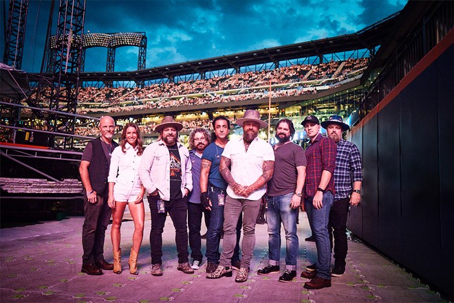 Zac Brown Band - Photo by Danny Clinch c/o Live Nation