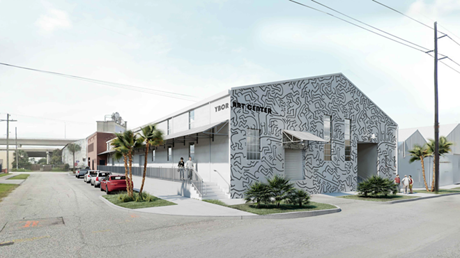 Open Workshop for Architecture's work on Meatyard Ybor will also involve the warehouse behind the Dave Gordon & Co historic structure. - Photo via City of Tampa