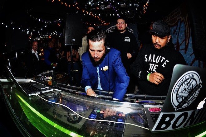 DJ Casper will walk 'Music School' attendees through the art of turntablism on May 4. - Brian Mahar