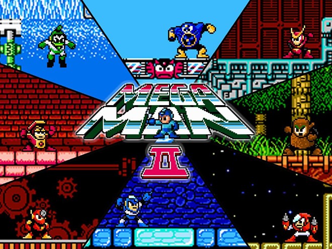 'Mega Man 2' title screen - Capcom