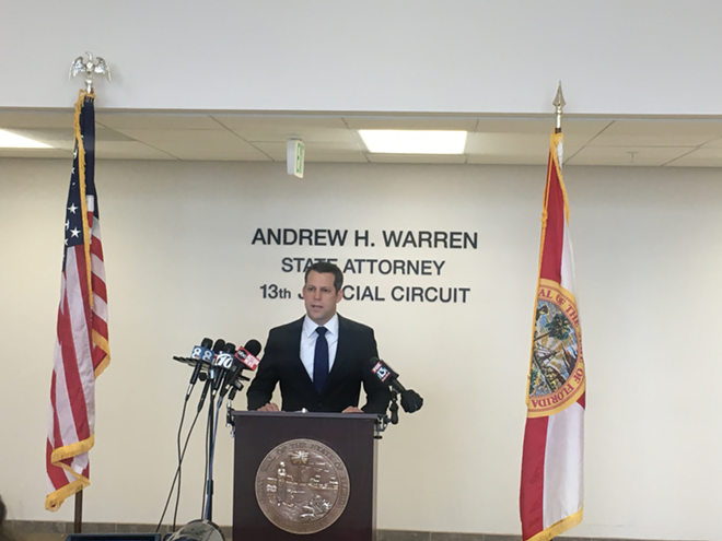 Ousted Tampa prosecutor Andrew Warren files lawsuit in Florida Supreme Court against Gov. DeSantis