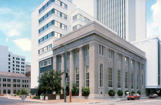 In 2013, developer Carolyn Wilson purchased the 1923 National Exchange Bank building at 611 Franklin St. - Sape A. Zylstra Collection of Tampa Photographs via USF Digital Commons