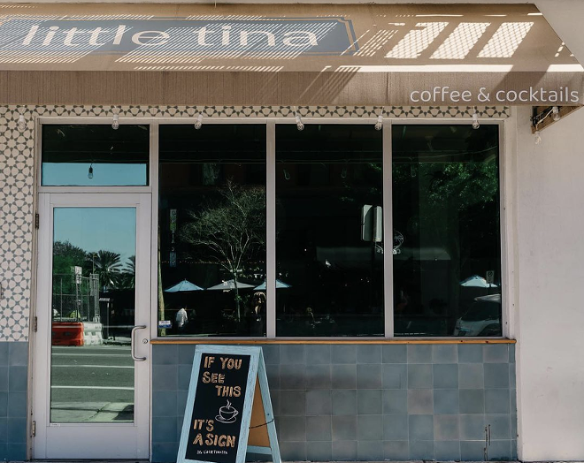 Little Tina, downtown Tampa’s newest coffee shop, is now open